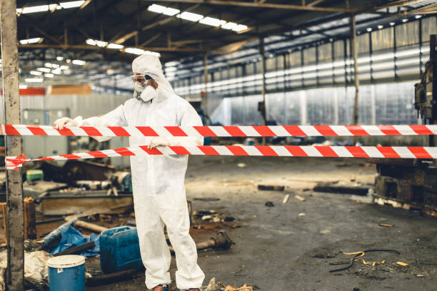 Professional Unattended Death Cleanup technician working in Trenton, TN